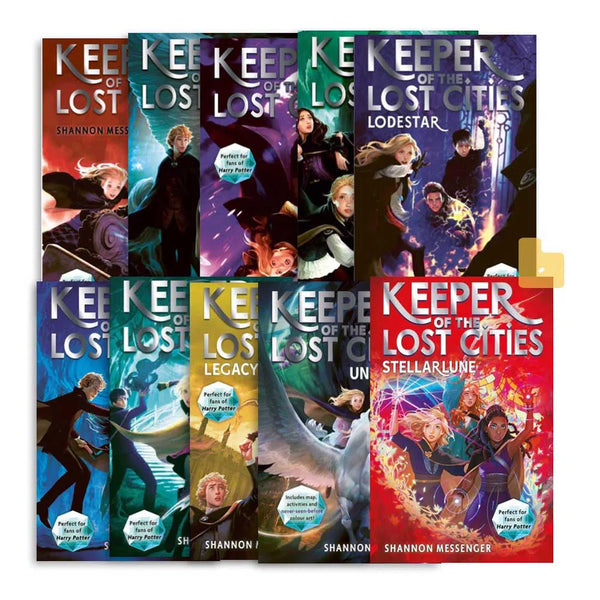 Keeper of the Lost Cities Bundle-Fiction: 歷險科幻 Adventure & Science Fiction-買書書 BuyBookBook