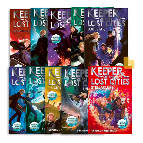 Keeper of the Lost Cities Bundle-Fiction: 歷險科幻 Adventure & Science Fiction-買書書 BuyBookBook