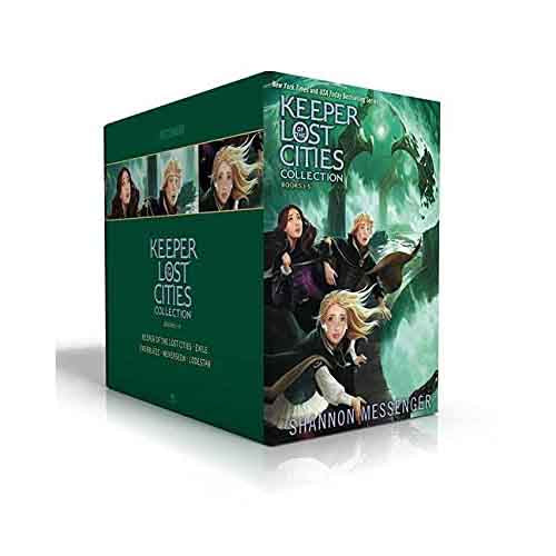 Keeper of the Lost Cities Collection Books 1-5 Box Set-Fiction: 歷險科幻 Adventure & Science Fiction-買書書 BuyBookBook
