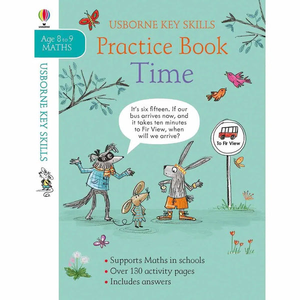 Time Practice Book 8-9 Usborne