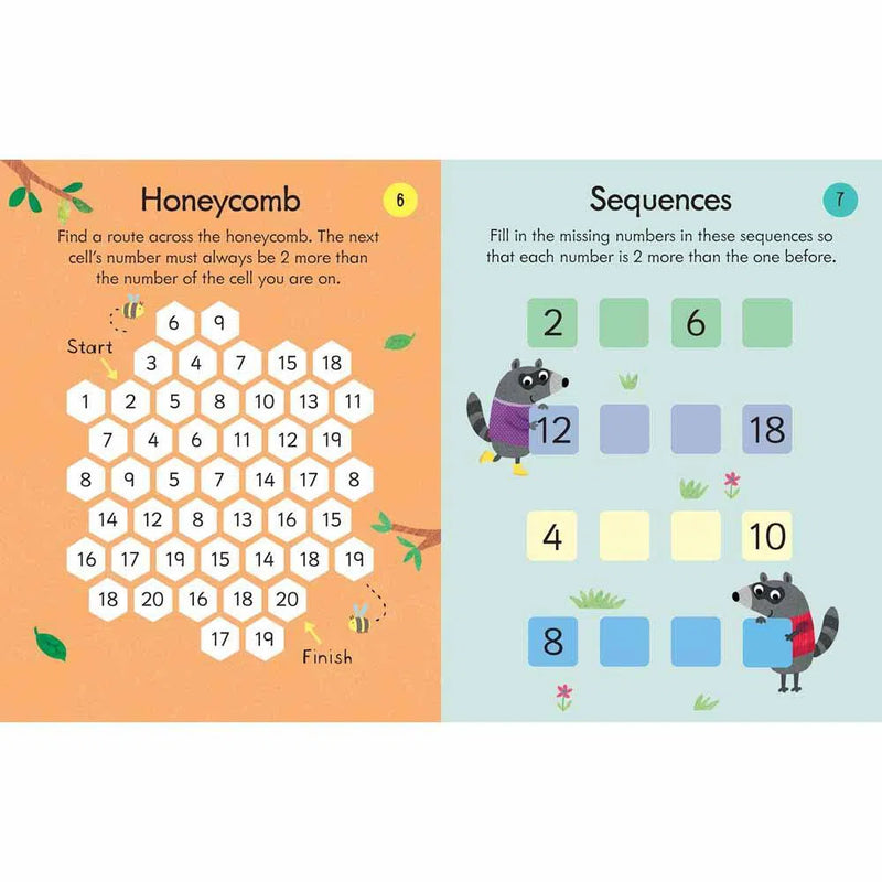 Times Tables Practice Pad 5-6 Usborne