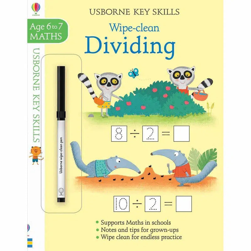 Wipe-Clean Dividing (Age 6-7) Usborne