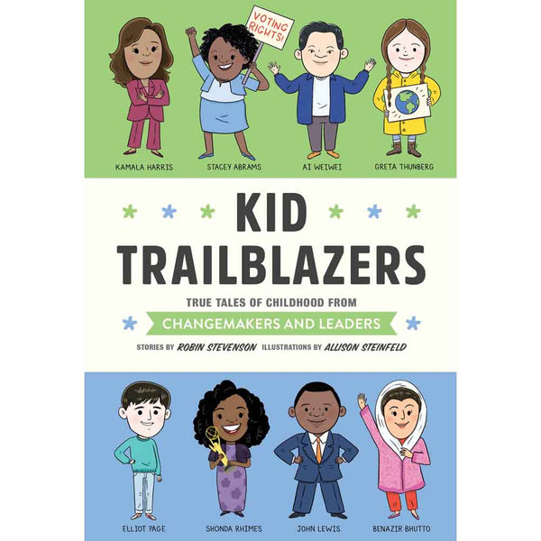 Kid Trailblazers - True Tales of Childhood from Changemakers and Leaders-Nonfiction: 人物傳記 Biography-買書書 BuyBookBook