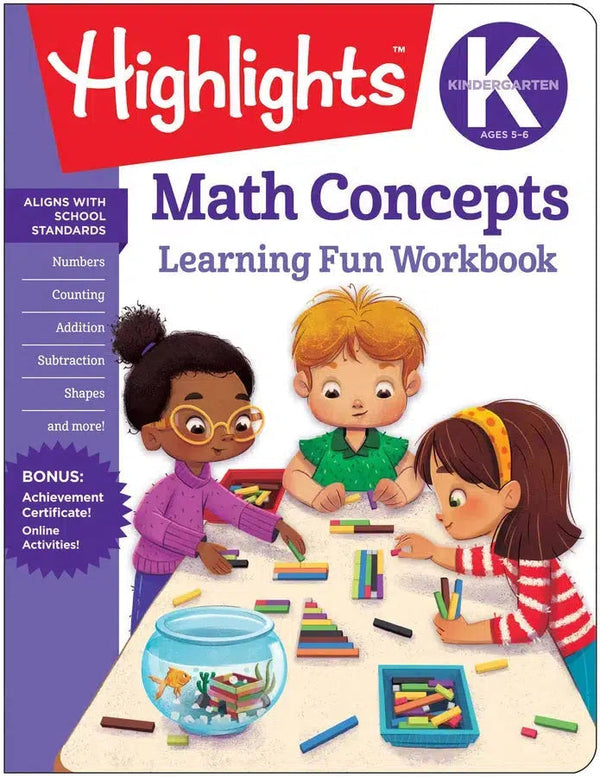 Kindergarten Math Concepts-Children’s Early years / early learning concepts-買書書 BuyBookBook