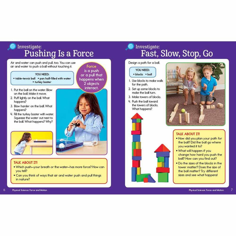 Kindergarten Hands-On STEAM Learning Fun Workbook (Highlights) PRHUS