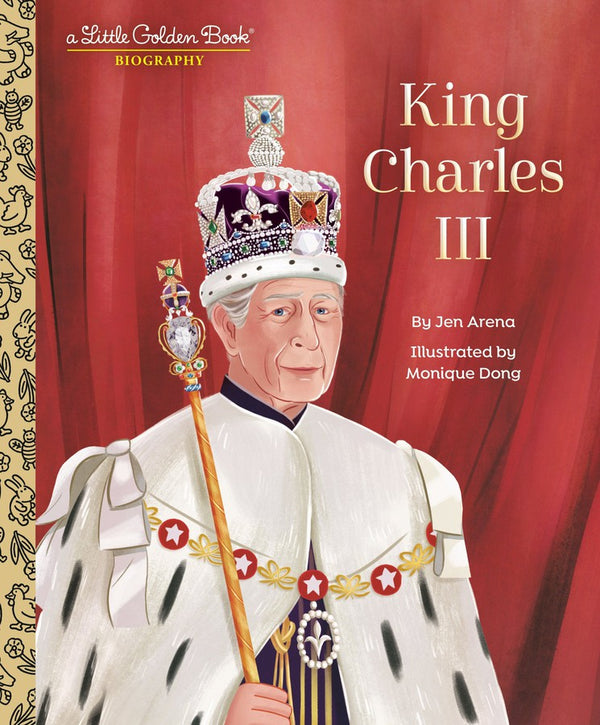 King Charles III: A Little Golden Book Biography-Children’s / Teenage general interest: Biography and autobiography-買書書 BuyBookBook