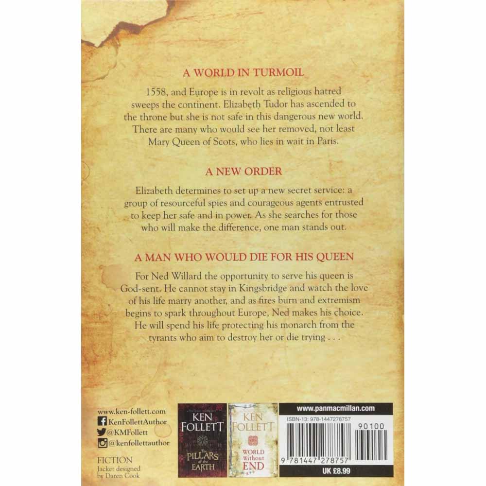 Kingsbridge #03 - A Column of Fire (Paperback)(UK)(Ken Follett) Macmillan UK