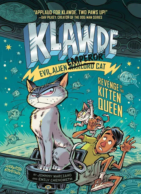 Klawde: Evil Alien Warlord Cat: Revenge of the Kitten Queen #6-Children’s / Teenage fiction: Nature and animal stories-買書書 BuyBookBook