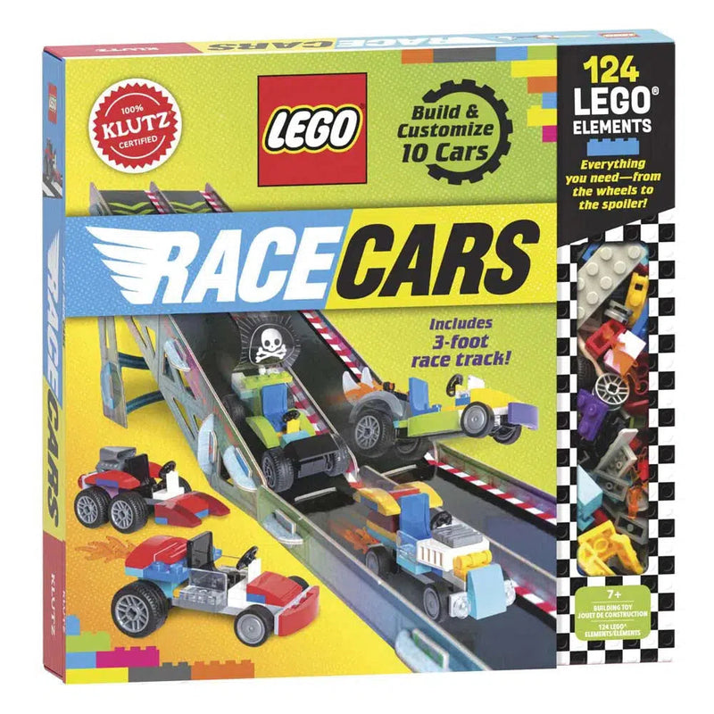 Klutz LEGO Race Cars (+124 LEGO Elements)-Nonfiction: 興趣遊戲 Hobby and Interest-買書書 BuyBookBook