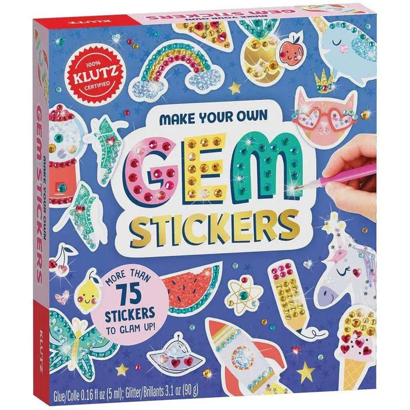 Klutz Make Your Own Gem Stickers Klutz