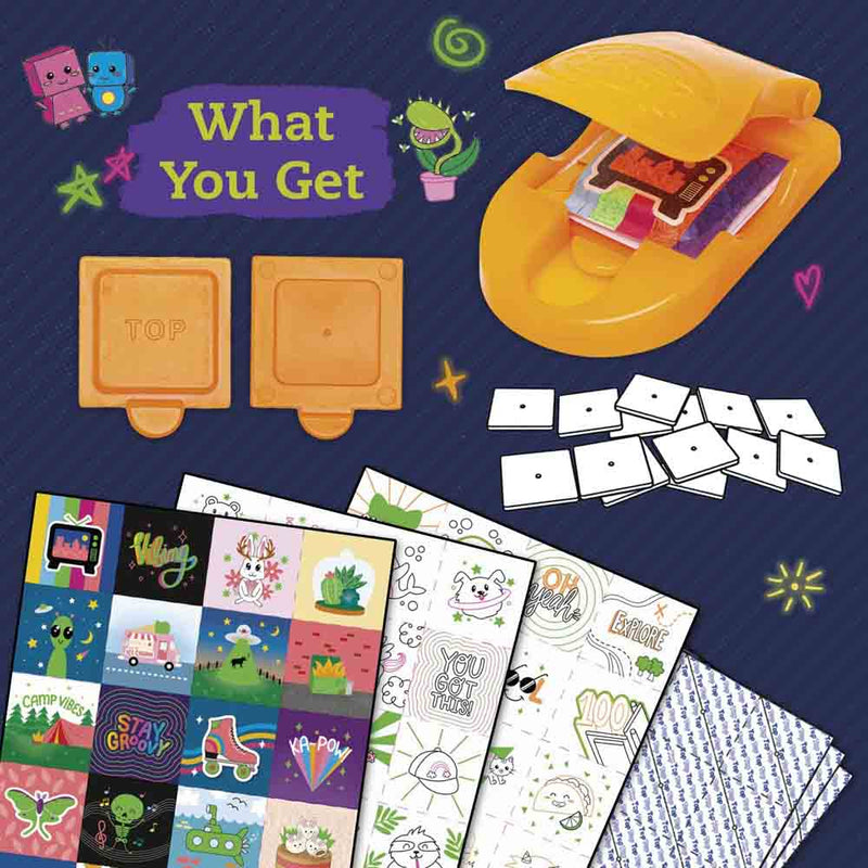 Klutz Make Your Own Glow-in-The-Dark Puffy Stickers - 買書書 BuyBookBook