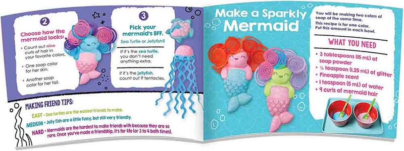 Klutz My Sparkly Mermaid Soap Jr. Craft Kit - 買書書 BuyBookBook