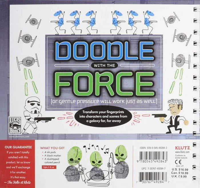 Klutz Star Wars Thumb Doodles Book Kit Klutz