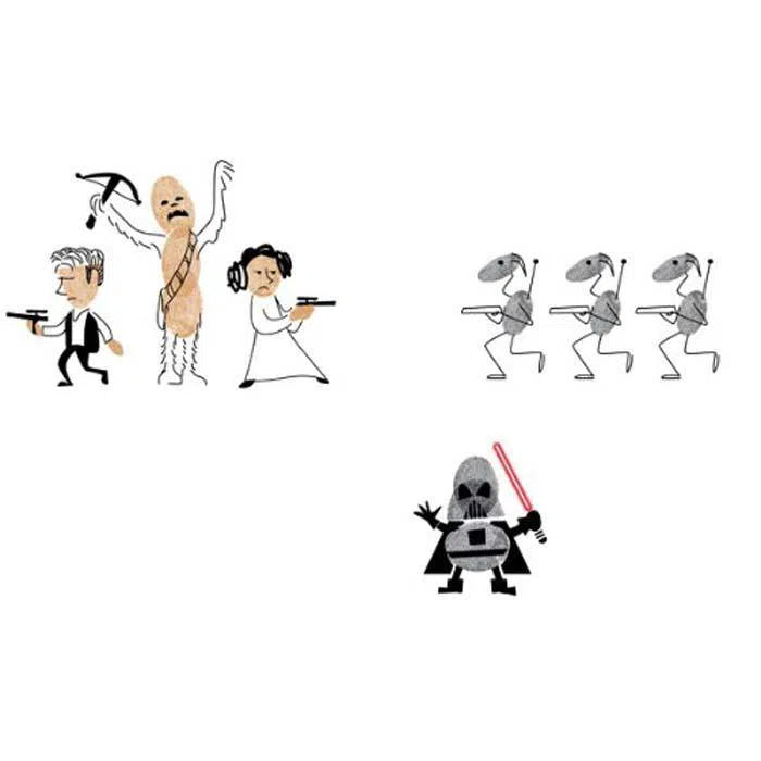 Klutz Star Wars Thumb Doodles Book Kit Klutz