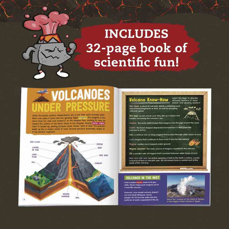 Klutz Ultrasonic Misting Volcano - 買書書 BuyBookBook