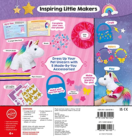 Klutz Craft & Snuggle: My Pet Unicorn - 買書書 BuyBookBook