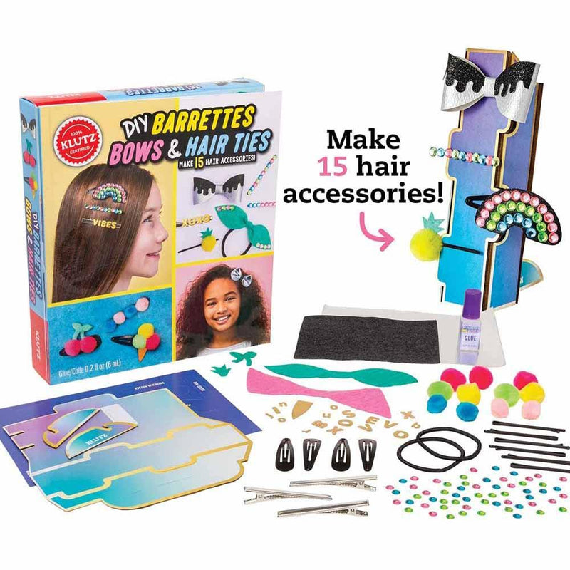 Klutz DIY Barrettes, Bows, and Hair Ties Scholastic