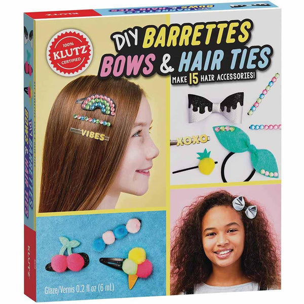 Klutz DIY Barrettes, Bows, and Hair Ties Scholastic