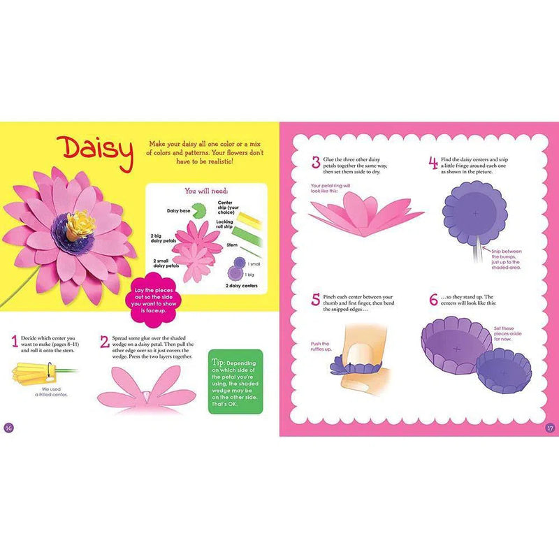 Klutz Fabulous Flowers Craft Kit Klutz