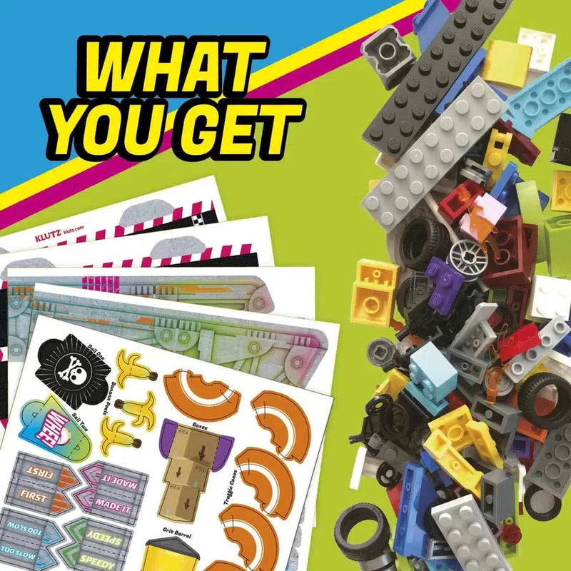 Klutz LEGO Race Cars (+124 LEGO Elements)-Nonfiction: 興趣遊戲 Hobby and Interest-買書書 BuyBookBook