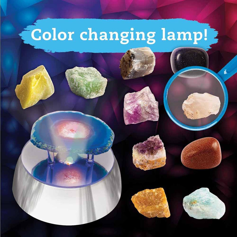 Klutz Light Up Rock & Gem Collection - Maker Lab STEM Kit Scholastic