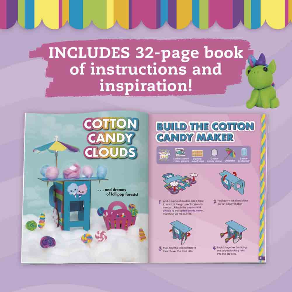 Klutz Mini Clay World Candy Cart Craft Kit - 買書書 BuyBookBook