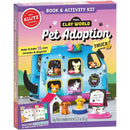 Klutz Mini Clay World Pet Adoption Truck Craft Kit - 買書書 BuyBookBook