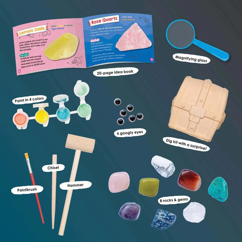 Klutz My First Rock & Gem Collection Jr. Activity Kit Klutz