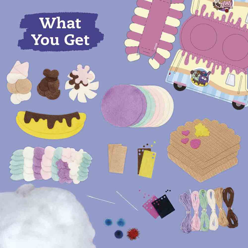 Klutz Sew Your Own Ice Cream Animals - 買書書 BuyBookBook