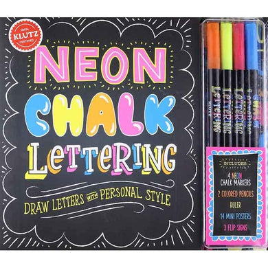Klutz Neon Chalk Lettering Klutz