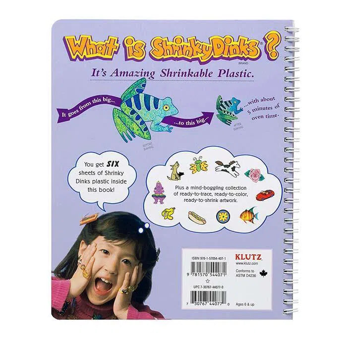 Klutz The Shrinky Dinks Book Klutz