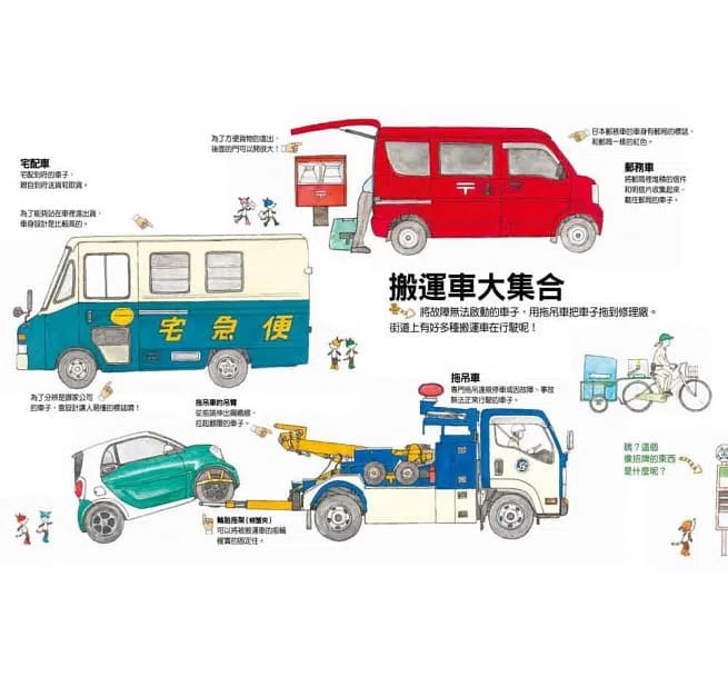 酷炫的工作車-故事: 兒童繪本 Picture Books-買書書 BuyBookBook