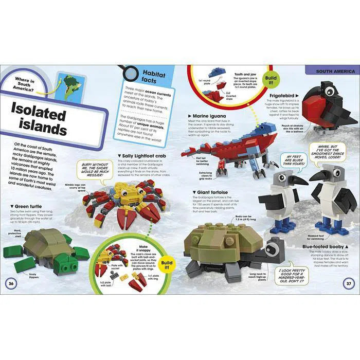 LEGO Animal Atlas (with four exclusive animal models) DK UK