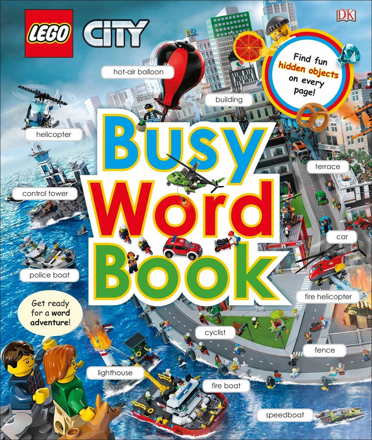 LEGO CITY: Busy Word Book-Children’s Educational: Language/ literature/ literacy-買書書 BuyBookBook