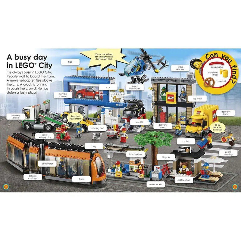 LEGO CITY Busy Word Book (Hardback) DK UK