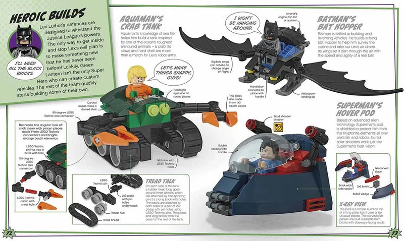 LEGO DC Comics Super Heroes Build Your Own Adventure (Hardback with Minifigure) DK UK