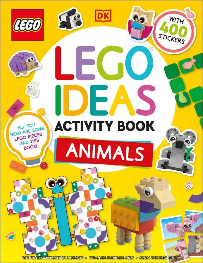 LEGO Ideas Activity Book Animals-Children’s interactive and activity: papercrafts-買書書 BuyBookBook