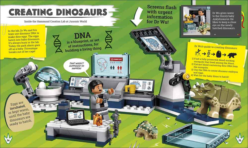 LEGO Jurassic World The Dino Files - 買書書 BuyBookBook