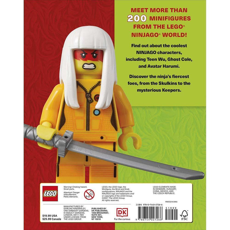 LEGO Ninjago Character Encyclopedia (Hardback with Minifigure) DK US