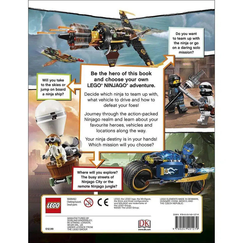 LEGO NINJAGO Choose Your Ninja Mission BuyBookBook