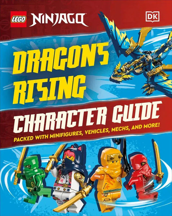 LEGO Ninjago Dragons Rising Character Guide (Library Edition)-Children’s / Teenage general interest: Toys-買書書 BuyBookBook