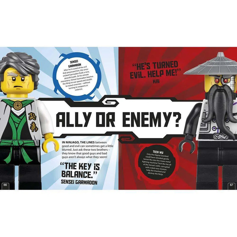 LEGO Ninjago Secret World of the Ninja - Includes Exclusive Sensei Wu Minifigure (Hardback) DK UK