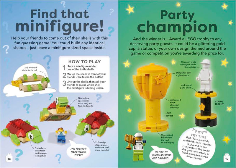 LEGO Party Ideas-Children’s / Teenage general interest: Building bricks, blocks and construction toys-買書書 BuyBookBook