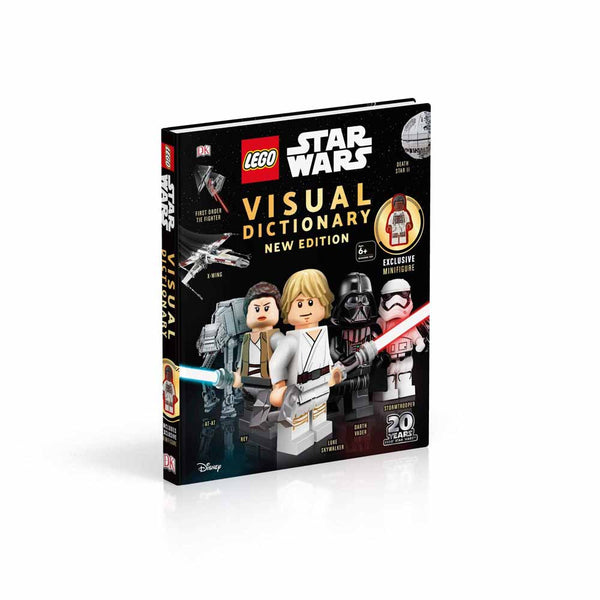 LEGO Star Wars Visual Dictionary (New Edition) (Hardback with Minifigure) DK UK