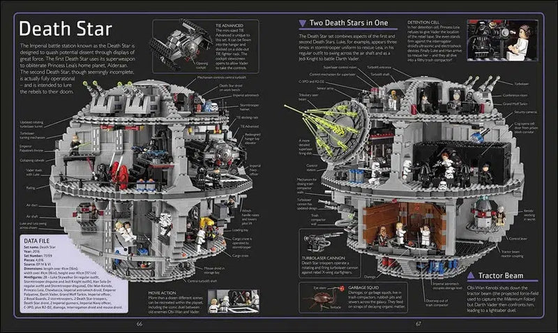 LEGO Star Wars Visual Dictionary (New Edition) (Hardback with Minifigure) DK UK