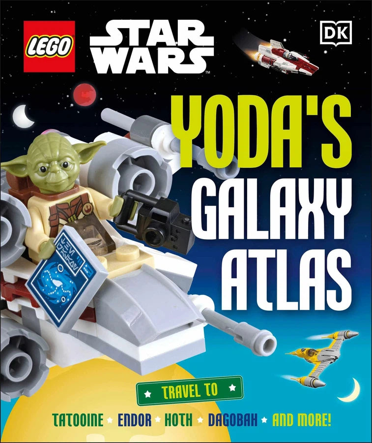 LEGO Star Wars Yoda's Galaxy Atlas (Library Edition)-Children’s / Teenage fiction: General and modern fiction-買書書 BuyBookBook