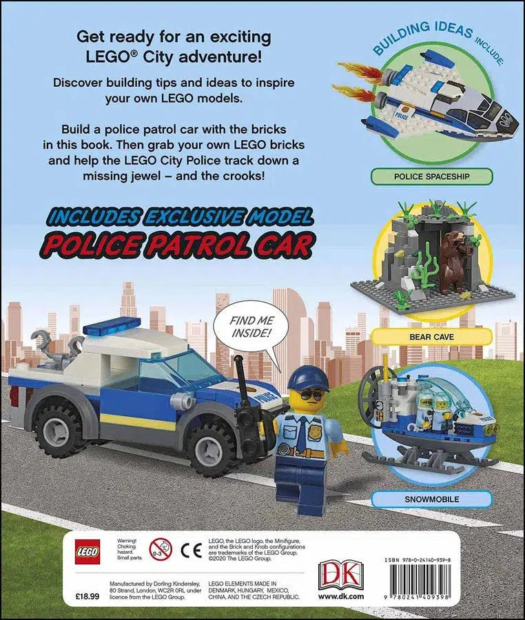 LEGO City Build Your Own Adventure Catch the Crooks (Hardback with Minifigure & Exclusive model) DK UK