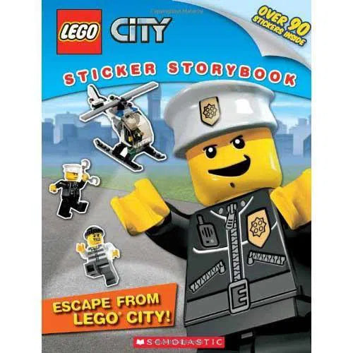 LEGO City Sticker Storybook - Escape from LEGO City! (Paperback) Scholastic