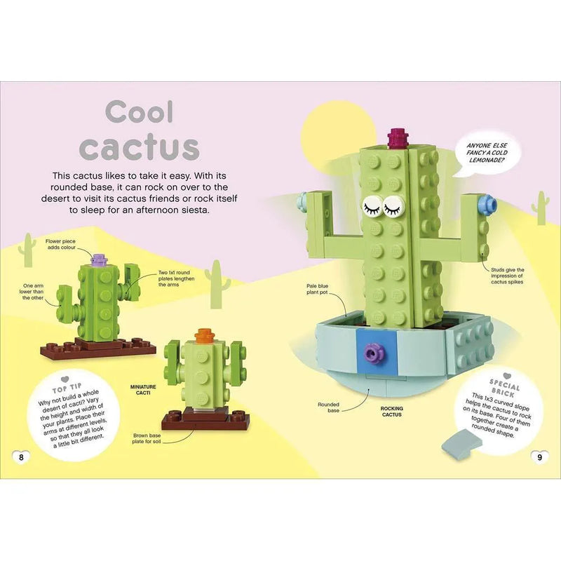 LEGO Cute Ideas (Hardback with Minifigure) DK UK