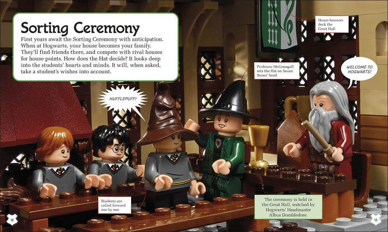 LEGO Harry Potter A Spellbinding Guide to Hogwarts Houses-Nonfiction: 興趣遊戲 Hobby and Interest-買書書 BuyBookBook